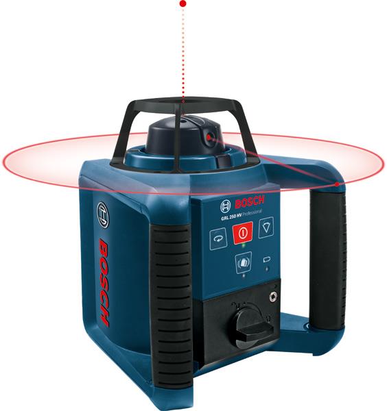 Rotacijski laser
 GRL 250 HV
 + kovček