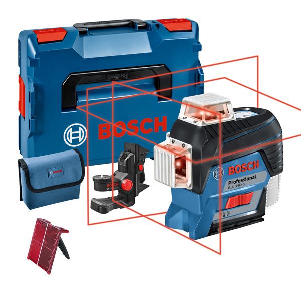 Linijski laser
 GLL 3-80 C solo
 + BM1 

