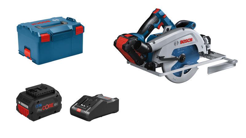 Bat. krožna žaga GKS 18V-68 GC + L-Boxx