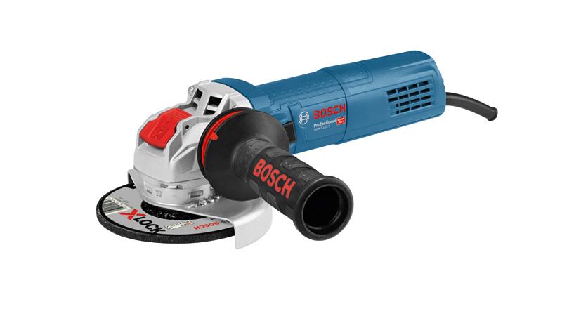 Kotni brusilnik X-LOCK
 GWX 9-125 S