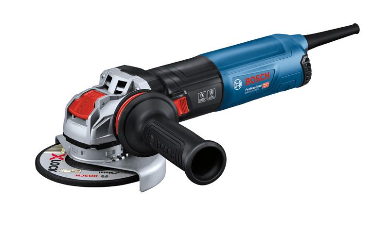 Kotni brusilnik X-LOCK
 GWX 14-125 S