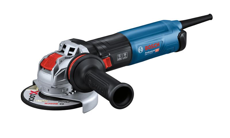 Kotni brusilnik X-LOCK
 GWX 17-125 S