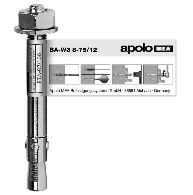 BA Plus 12-180/80 raztezno sidro-MP20
