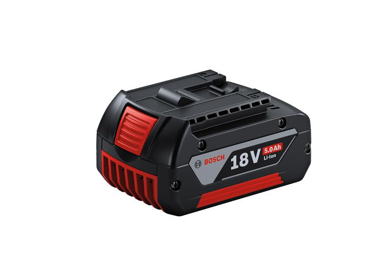 Baterija 
 1x GBA 18V 5,0 Ah
