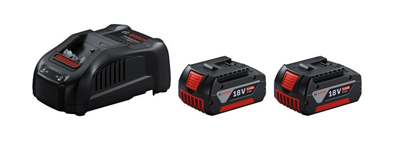 Začetni komplet 18 V
 2x baterija GBA 18