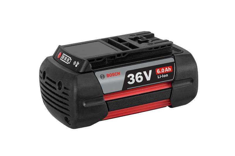 Baterija 
 1x GBA 36V 6,0 Ah