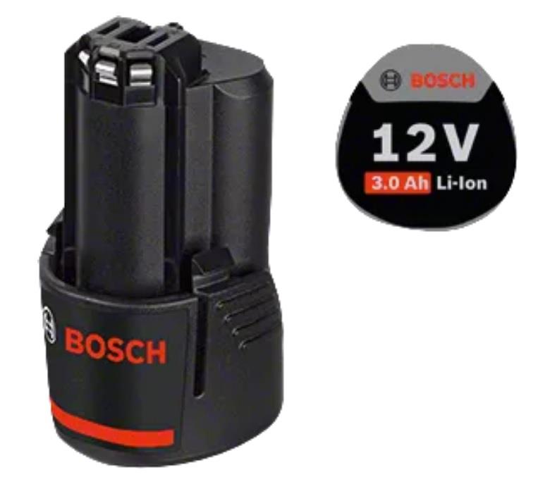 Baterija 
 1x GBA 12V 3,0 Ah