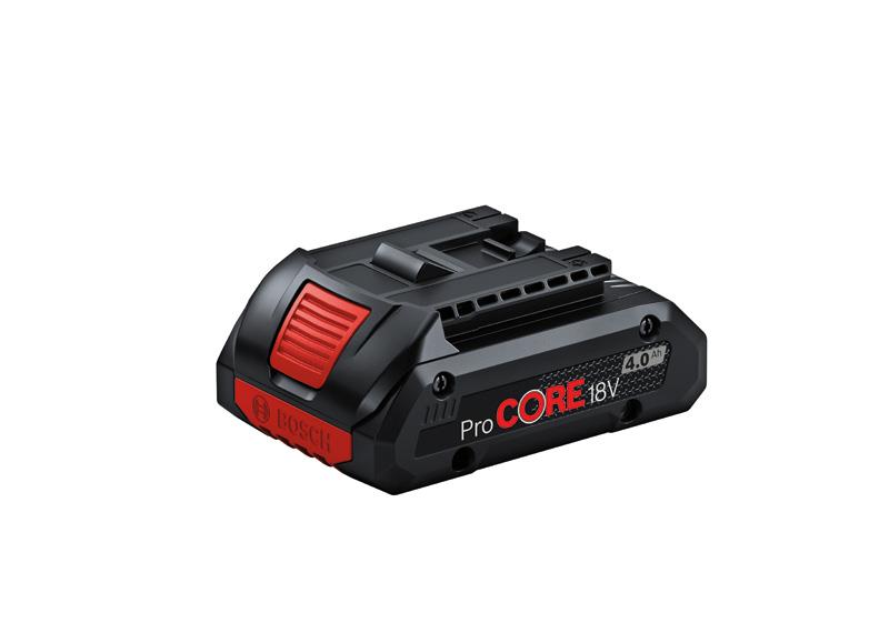 Baterija 
 1x ProCORE18V 4,0 Ah