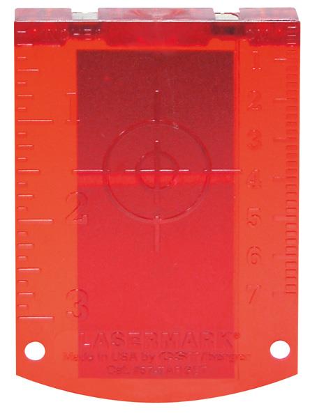 Laserska tarča - rdeča