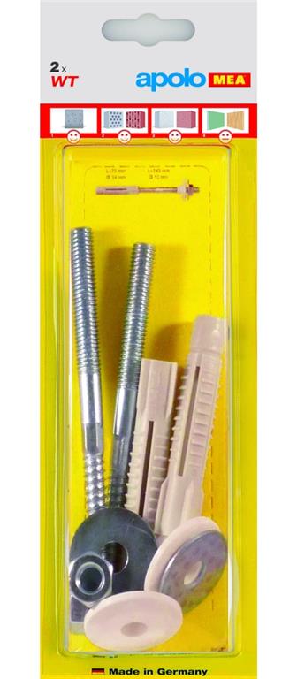 WT F14 pritrdilni set za umivalnike-SET2