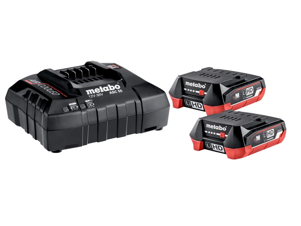 Basic-Set 12V 2xLiHD 4,0 Ah