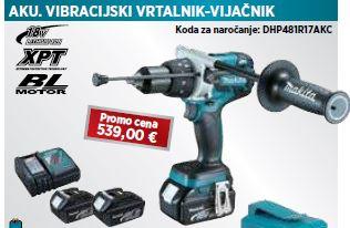 Aku. vibracijski vrtalnik-vijačnik