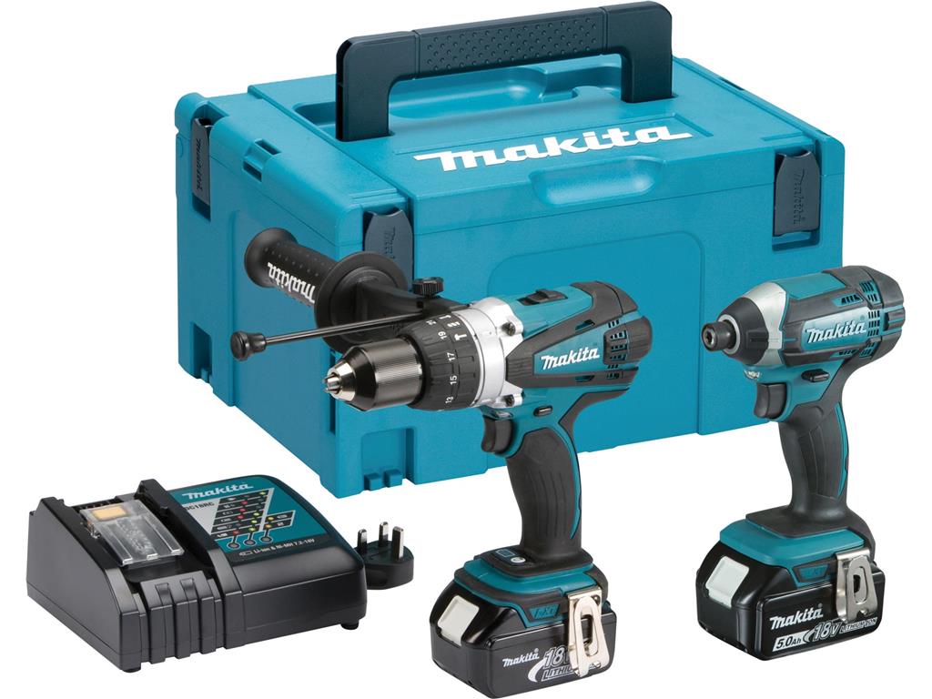 Set LXT-DHP458, DTD152, DC18RC, BL1850Bx