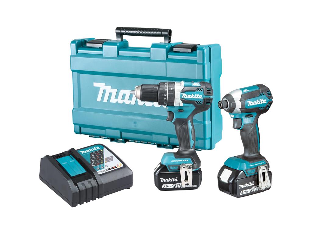 Set LXT-DHP484,DTD153,BL1830x2,DC18RC,pl