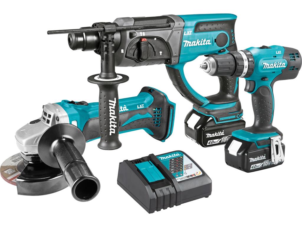 Set LXT-DGA452, DHP453, DHR202, BL1840Bx