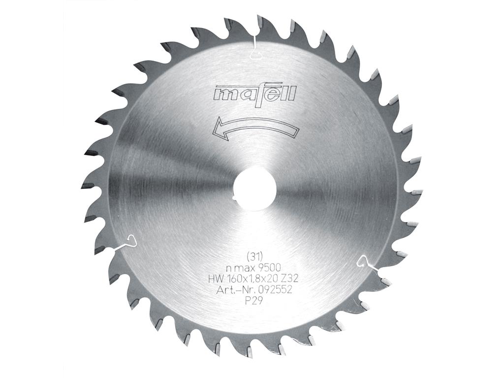 List krožne žage-HM O160x.8x20 32Z/WZ