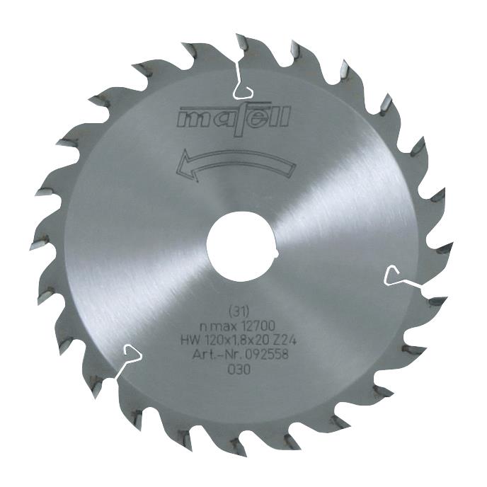List krožne žage-HM O120x8x20 24Z/WZ