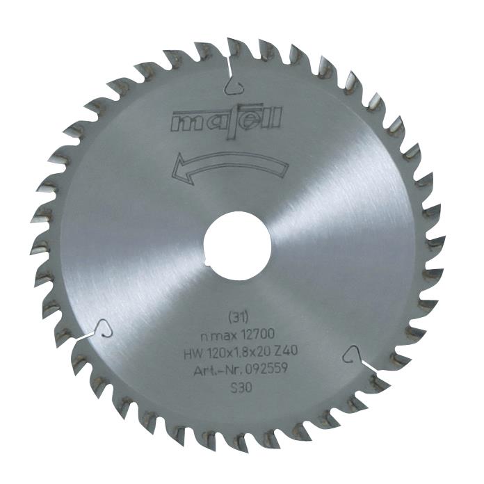 List krožne žage-HM O120x20 40Z/FZ/TR