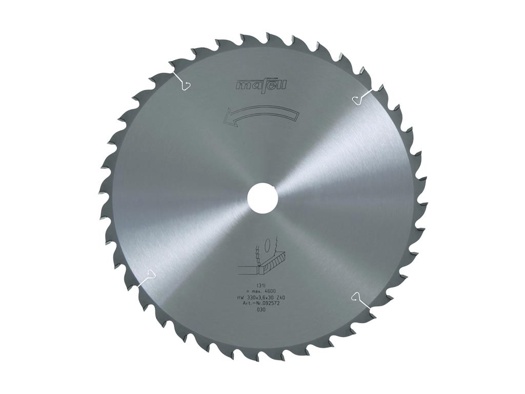 List krožne žage-HM O330x3.6x30 40Z/WZ