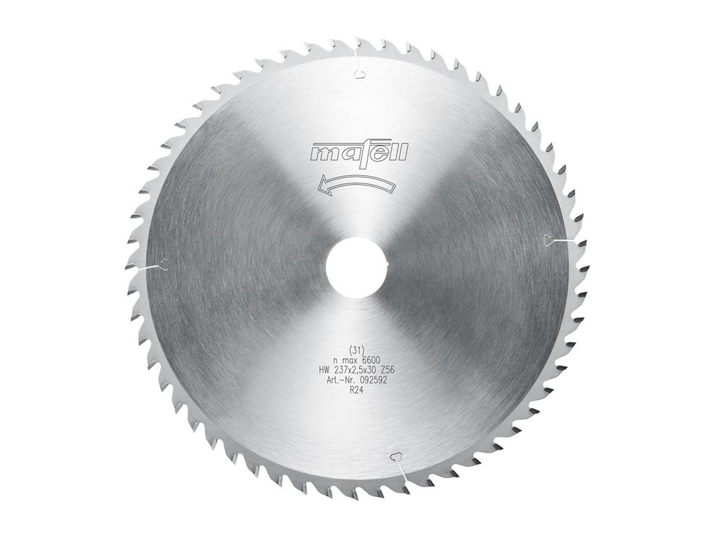 List krožne žage-HM O237x2.5x30 56Z/WZ