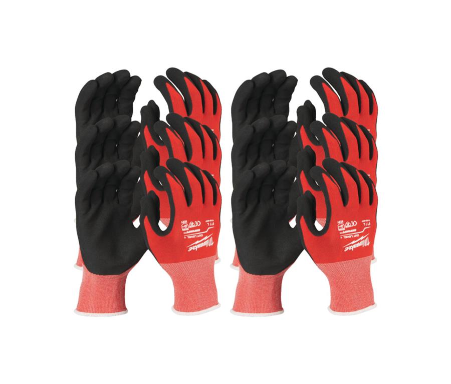 PACK CUT A GLOVES - 9/L - 12PC