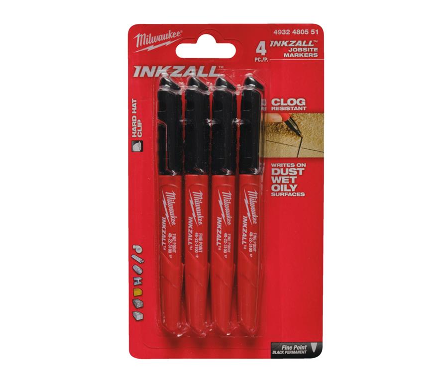 Inkzall Marker Set 4pc