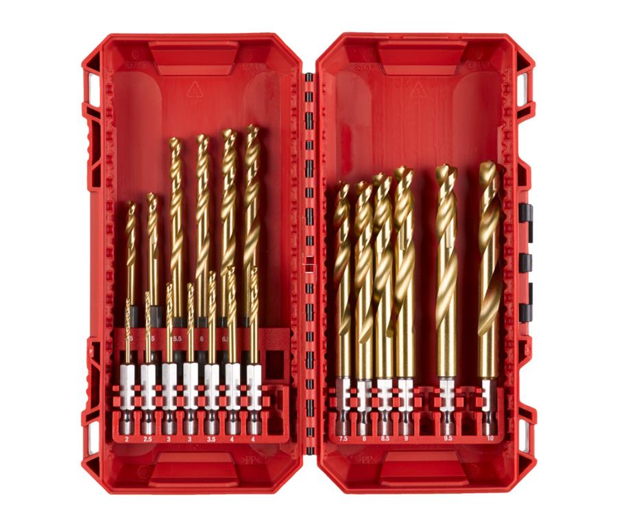 M.Drill SWave HSS-G Ti. 19pc Set -19pc
