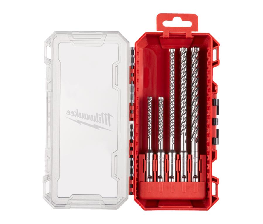 Set svedrov SDS-PLUS MX4 - 5 delni