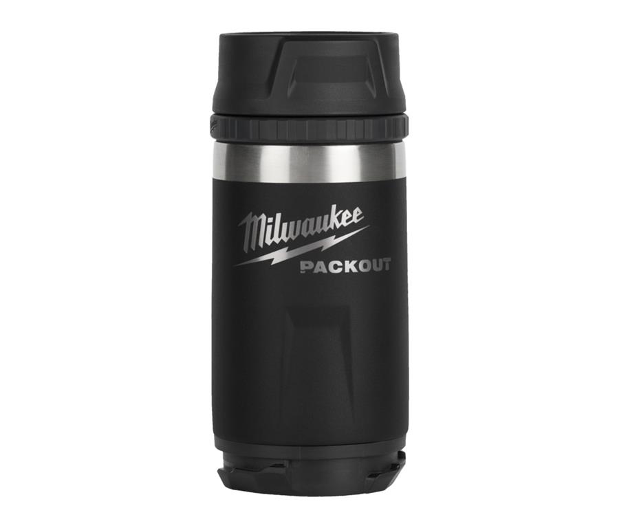 PACKOUT Bottle 355ml Sip Lid Black - 1pc
