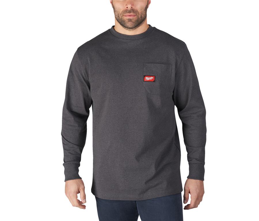 WTLSG-L T-SHIRT LONG SLEEVE GREY XXX