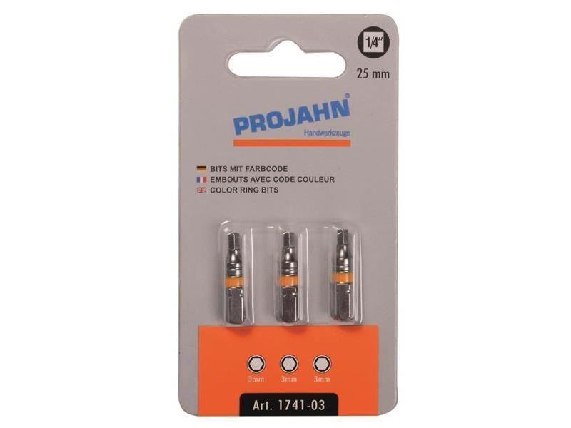 1/4" Bit L25 mm 4mm;(PE3)
