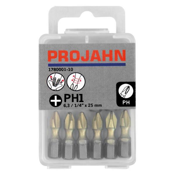 1/4" STAR Bit L25mm PH1 ZrN;-PE10