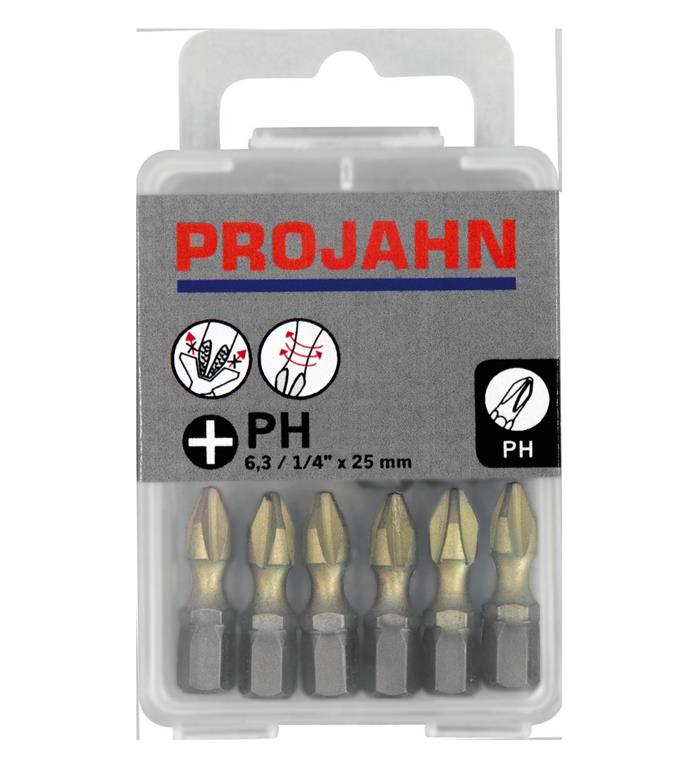 1/4" STAR Bit L25mm PH3 ZrN;-PE10