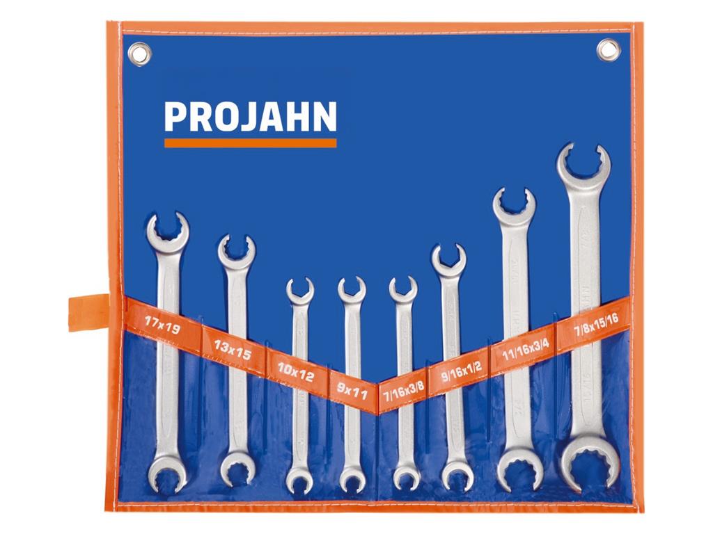 Odprti obročast ključ Satz 8tlg
