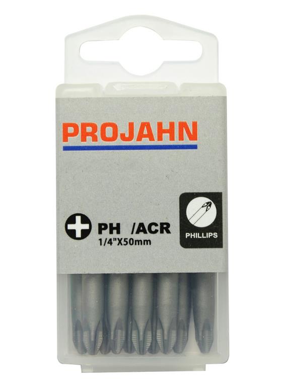 1/4" ACR Bit L50 mm PH Nr 2;-PE10
