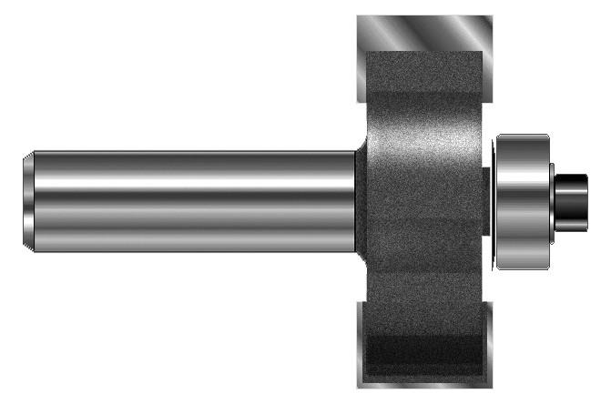 Utorni rezkar D31,7mm;L44,5 mm;L2=12,7mm