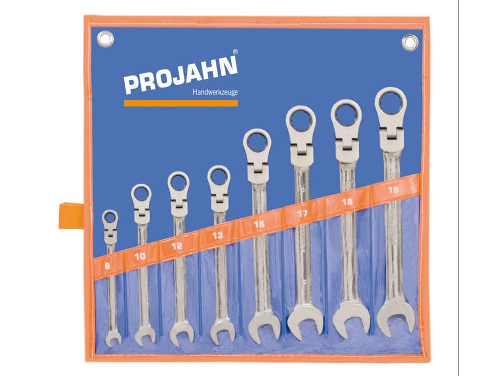 ključ Set gibljivi; v taški 8tlg