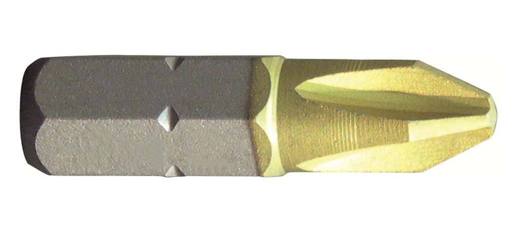 1/4" Bit TIN Phillips L25 mm Nr 3