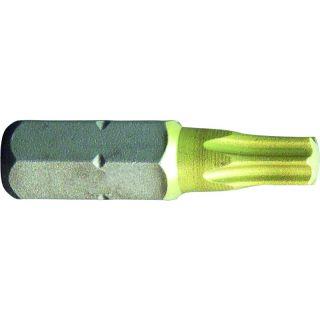 1/4" Bit TIN TX L25 mm T10