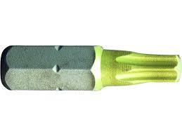 1/4" Bit TIN TX L25 mm T15