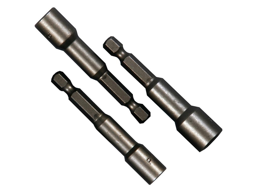 1/4" natični ključ Bit set 3-del