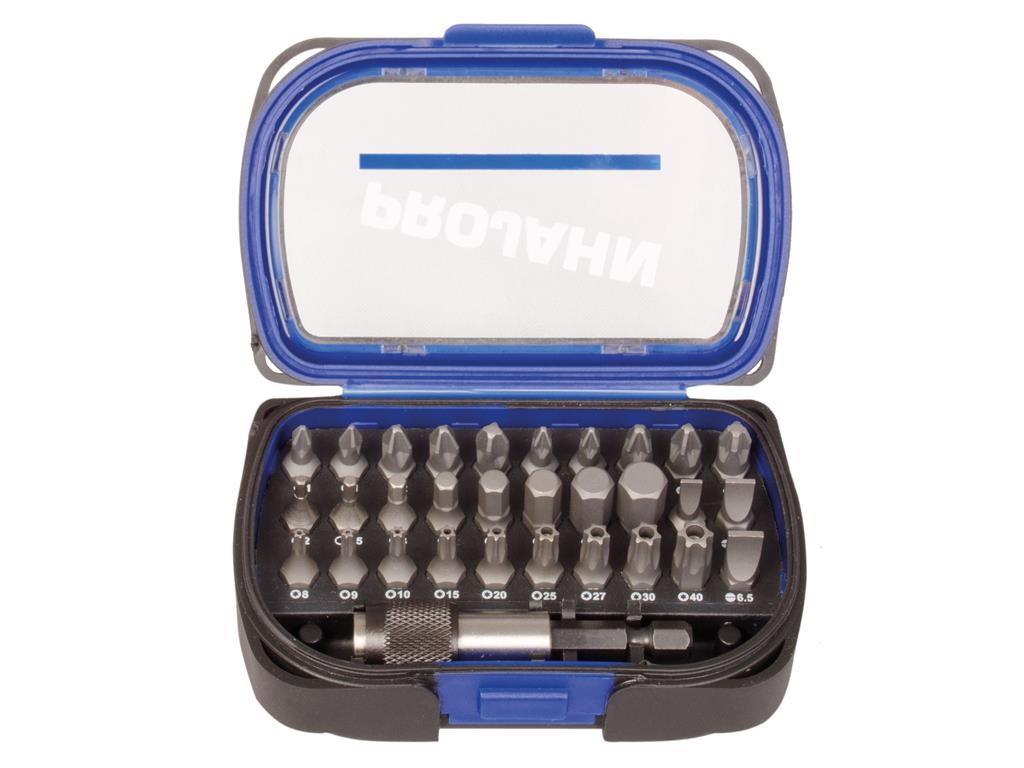 1/4" Kombi Bit Box 31-del
