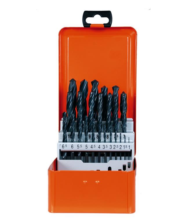 HSS-R kaseta s svedri 25tlg 1-13 mm