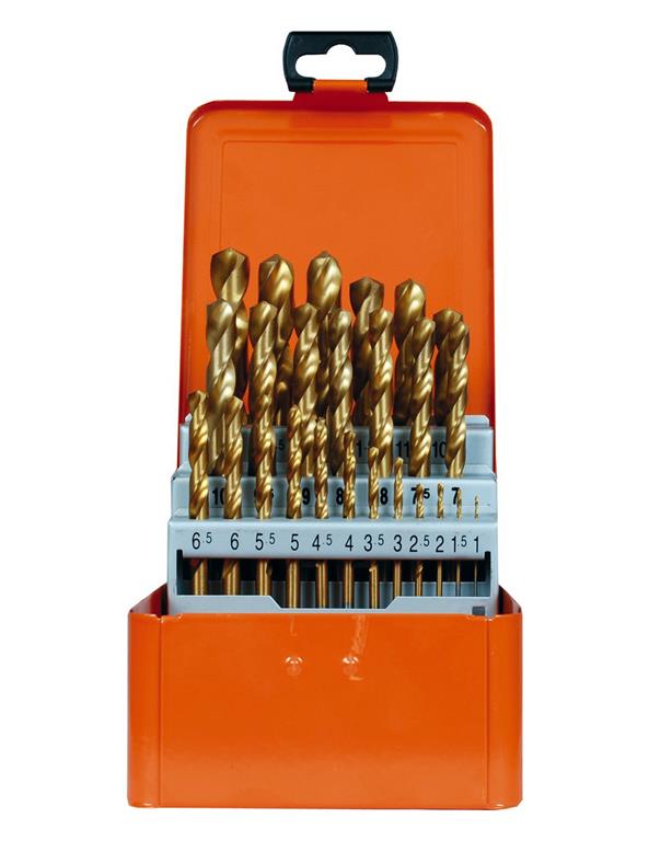 HSS-G kaseta s svedri 25tlg 1-13 mm