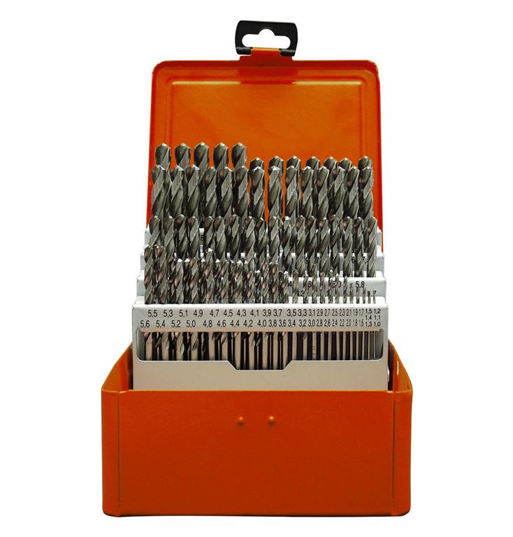 HSS-G kaseta s svedri 50tlg 1-5,9 mm
