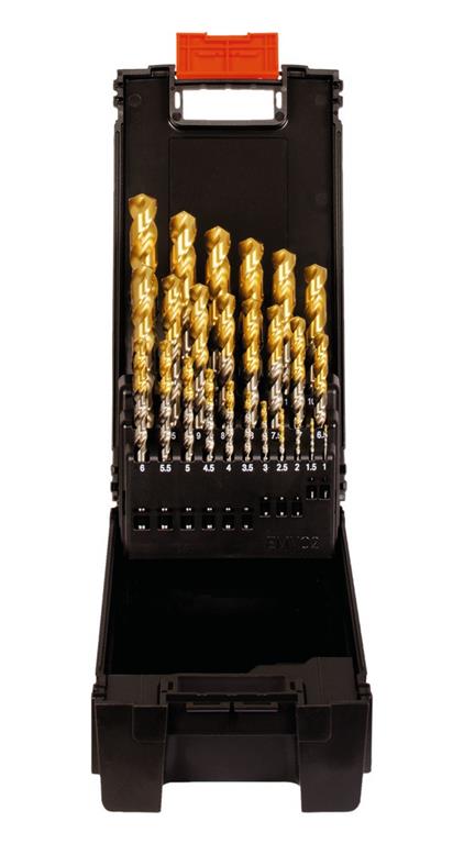 HSS-G sveder TiN;25tlg SET.